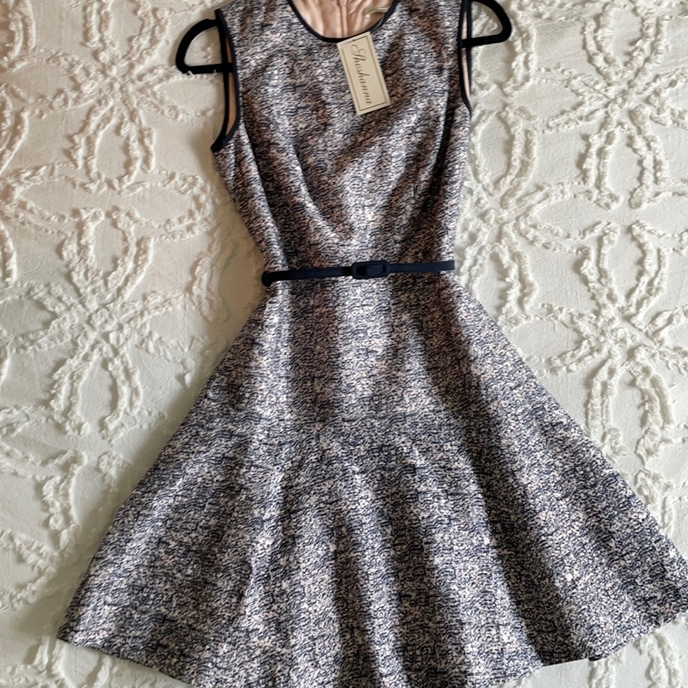 Shoshanna Retro-Fit Knee Length Dress